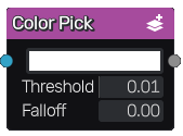 Color Pick node — Material Maker documentation
